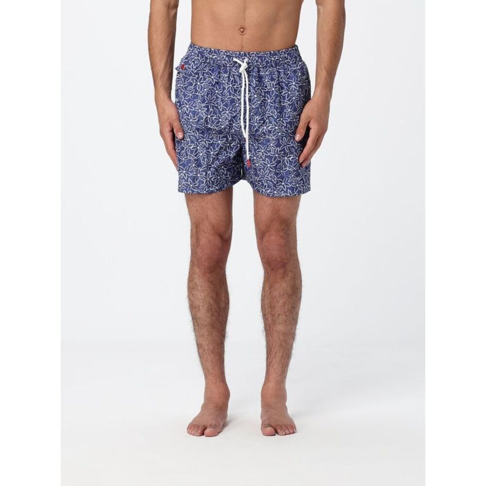 Kiton Swimsuit Men Blue